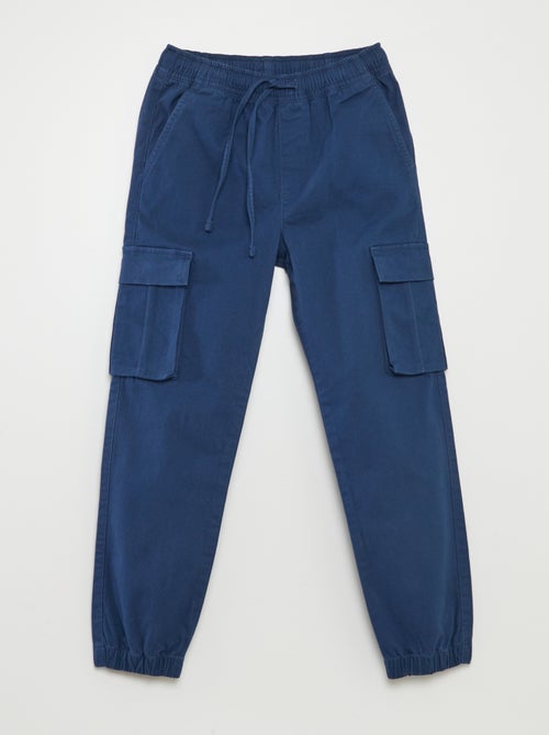 Pantaloni stretch multitasche - Kiabi