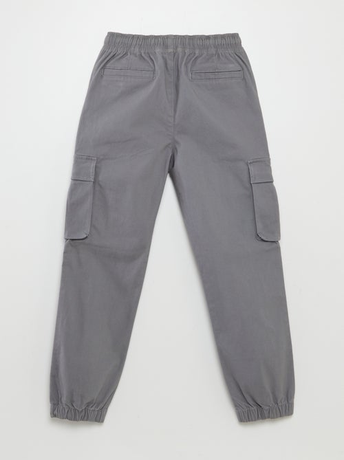 Pantaloni stretch multitasche - Kiabi