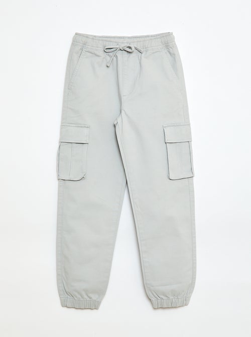 Pantaloni stretch multitasche - Kiabi