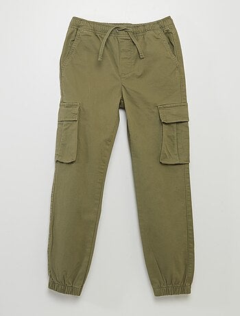 Pantaloni stretch multitasche