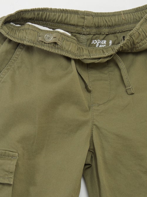 Pantaloni stretch multitasche - Kiabi