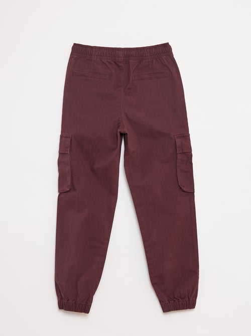 Pantaloni stretch multitasche - Kiabi