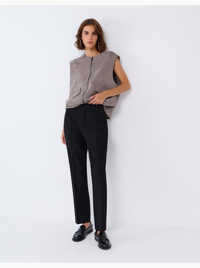 Pantaloni su misura, mo fashion Nero - Kiabi