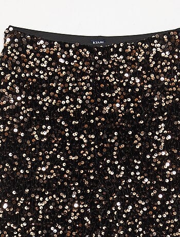 Pantaloni svasati lucidi