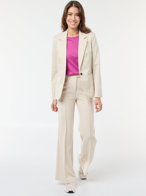 Pantaloni svasati tinta unita - Kiabi