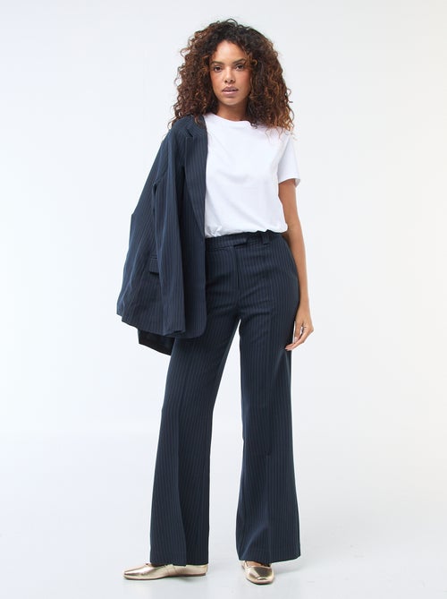 Pantaloni svasati tinta unita - Kiabi