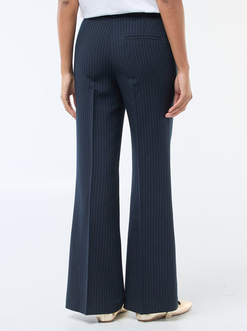 Pantaloni svasati tinta unita Blu - Kiabi