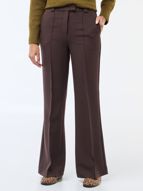 Pantaloni svasati tinta unita - Kiabi