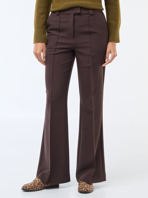 Pantaloni svasati tinta unita - Kiabi