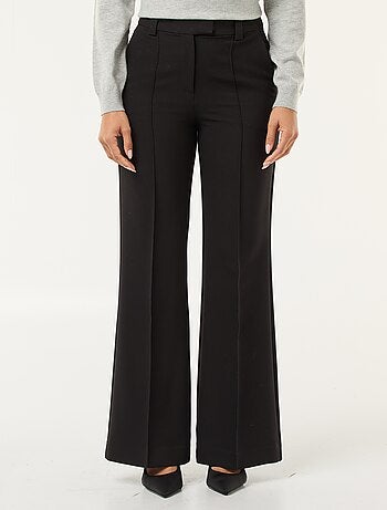 Pantaloni svasati tinta unita