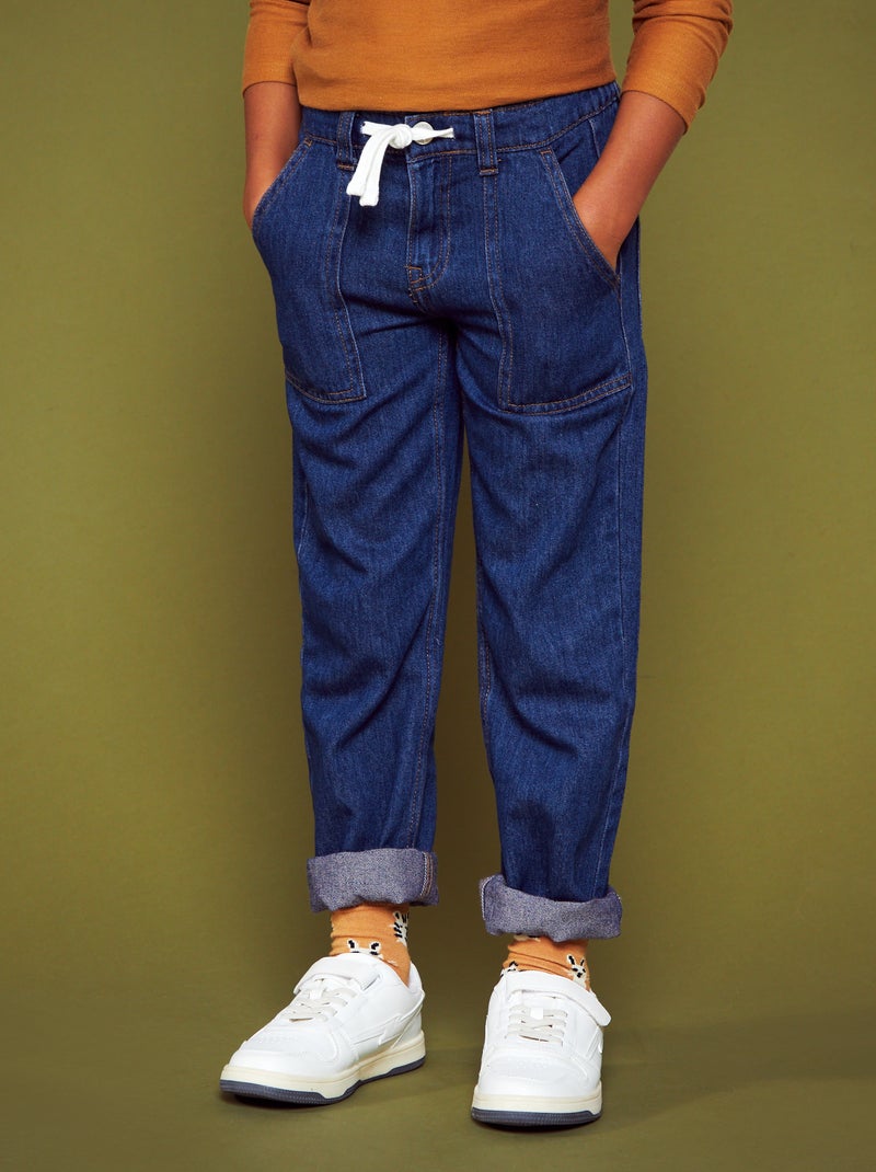 Pantaloni taglio dritto BLU - Kiabi