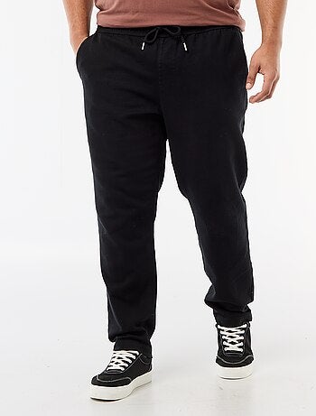 Pantaloni taglio dritto stile jogpant