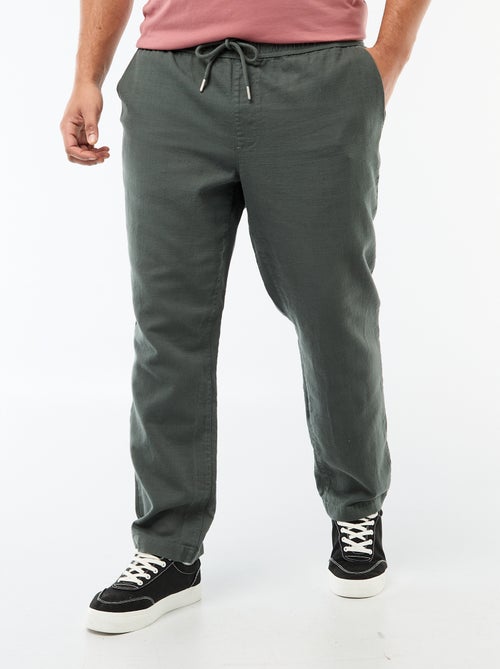 Pantaloni taglio dritto stile jogpant - Kiabi