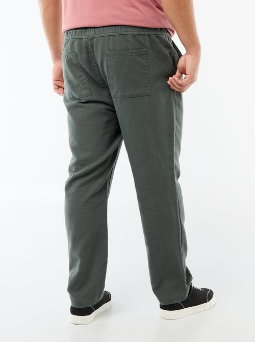 Pantaloni taglio dritto stile jogpant - Kiabi