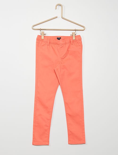 Pantaloni taglio jeggings - arancione - Kiabi - 8.00€