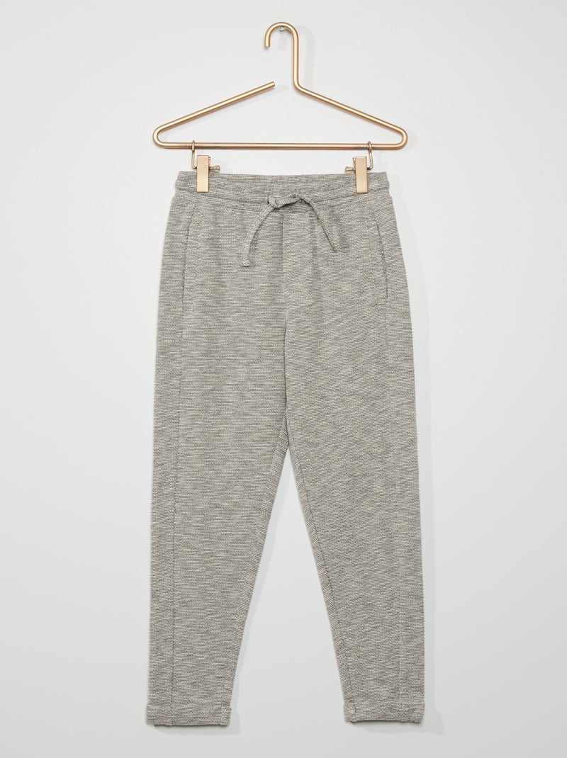 Pantaloni taglio joggers GRIGIO - Kiabi