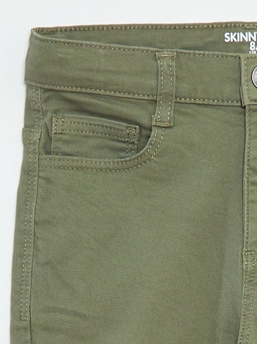 Pantaloni taglio skinny / modello molto aderente a 5 tasche - Kiabi