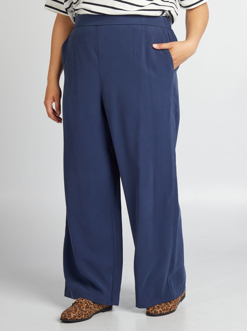 Pantaloni tailleur dritti BLU - Kiabi