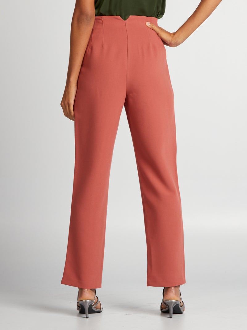 Pantaloni tailleur Rosa antico - Kiabi