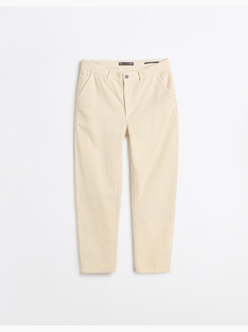Pantaloni tapered in velluto a coste, mo fashion - Kiabi