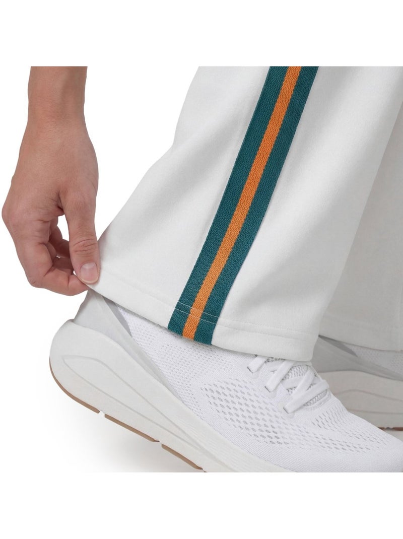 Pantaloni tennis gamba ampia donna tennis donna volley-w Bianco - Kiabi
