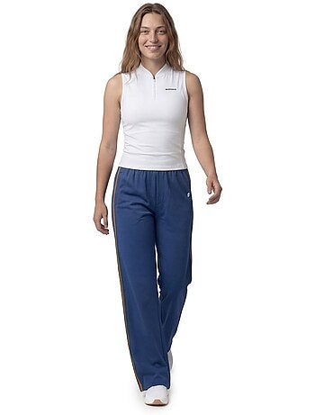 Pantaloni tennis gamba ampia donna tennis donna volley-w navy