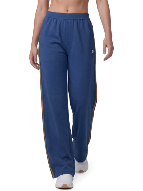 Pantaloni tennis gamba ampia donna tennis donna volley-w navy - Kiabi