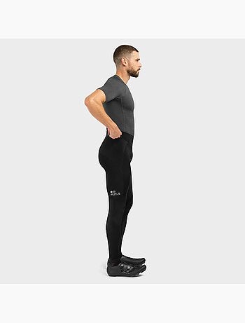 Pantaloni termici con fondello a gamba lunga uomo ciclismo uomo core speed