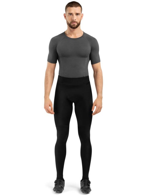 Pantaloni termici con fondello a gamba lunga uomo ciclismo uomo core speed - Kiabi Pantaloni termici con fondello a gamba lunga uomo ciclismo uomo core speed - Kiabi