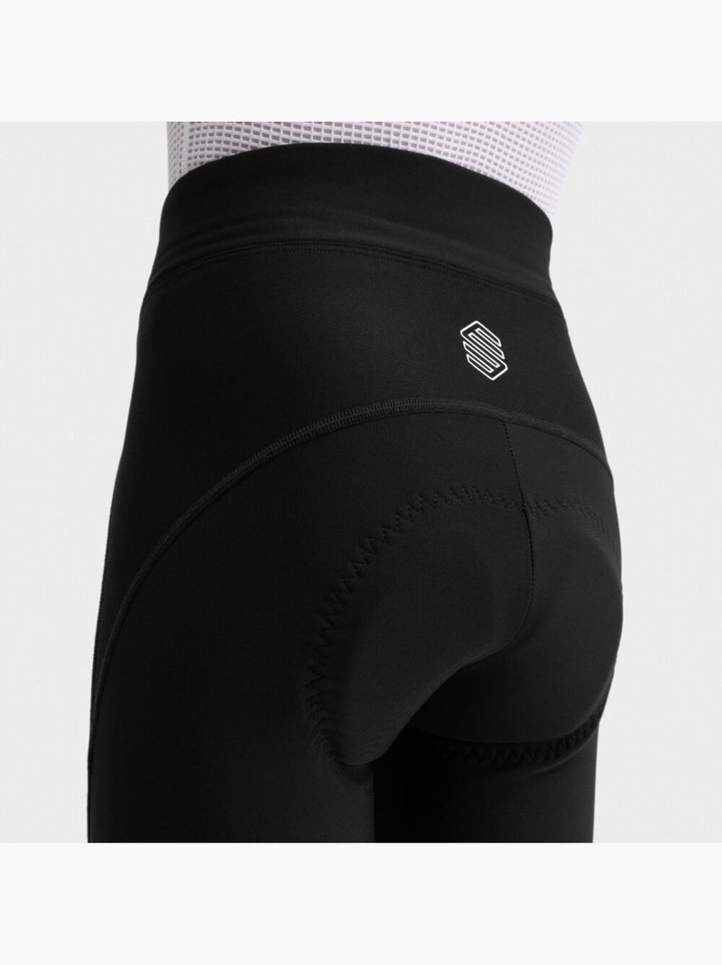 Pantaloni termici con fondello da ciclismo bambino ciclismo bambini e bambine k- Nero - Kiabi