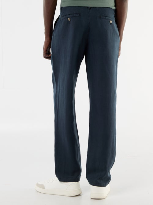 Pantaloni tinta unita in materiale leggero e morbido - Kiabi