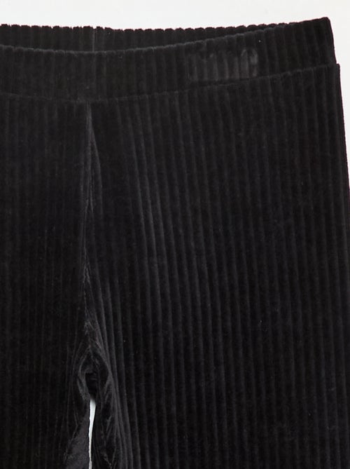 Pantaloni tinta unita in velluto a coste spesso - Kiabi