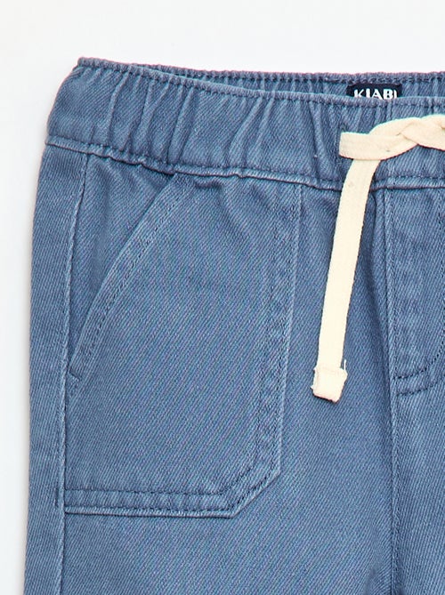 Pantaloni tinta unita taglio relaxed fit - Kiabi