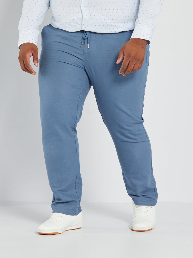 Pantaloni tipo chino BLU - Kiabi