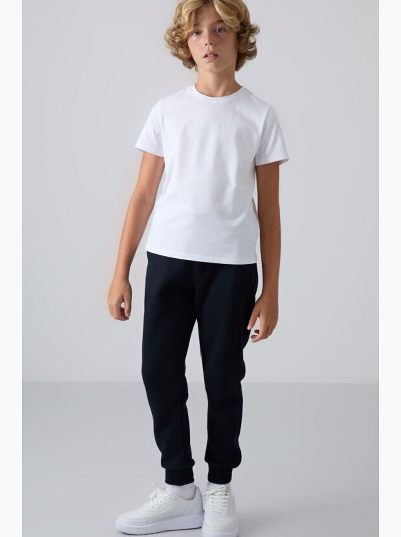Pantaloni tuta bambino tommy Nero - Kiabi