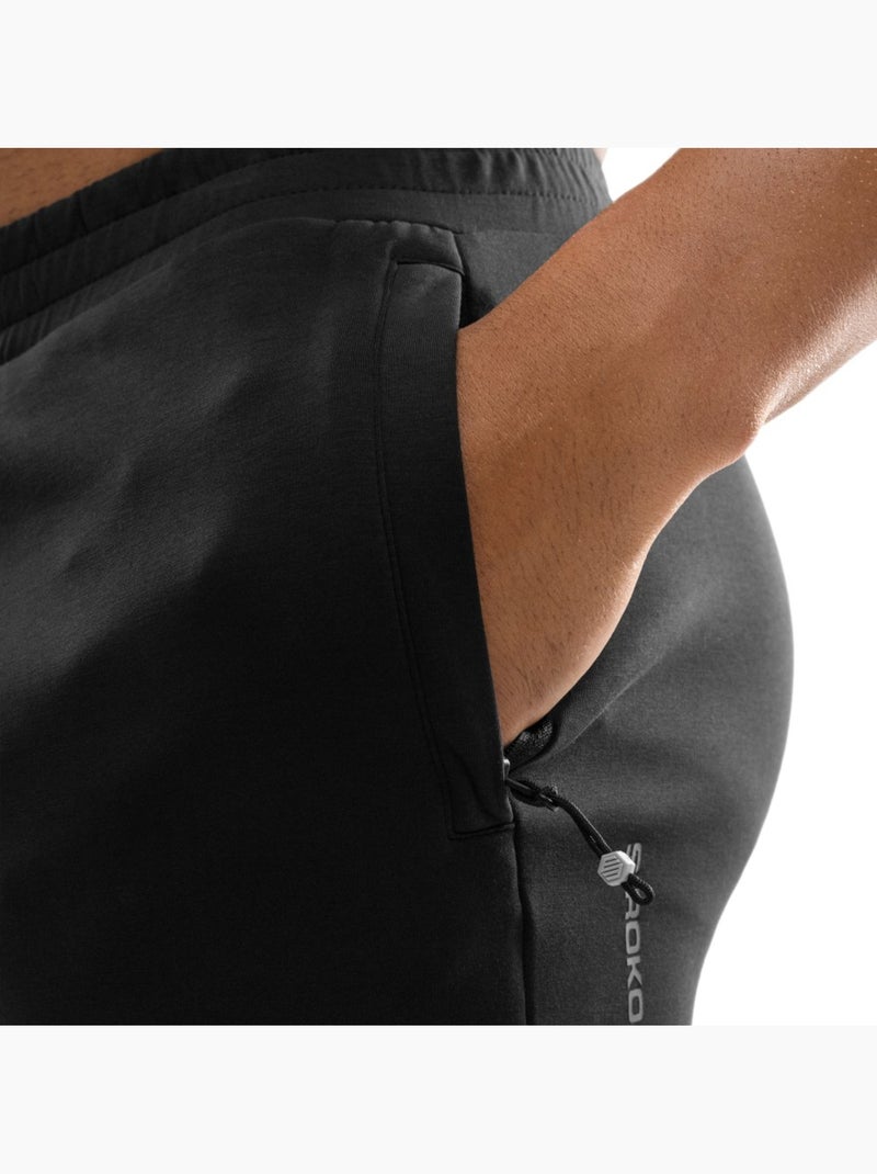 Pantaloni tuta con taglio dritto da uomo fitness uomo transform Nero - Kiabi