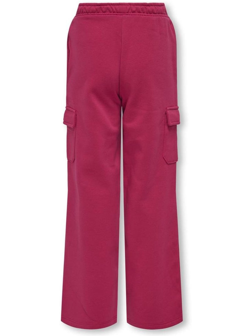 Pantaloni Tuta Jogging Bimba Kids ONLY Rosa - Kiabi