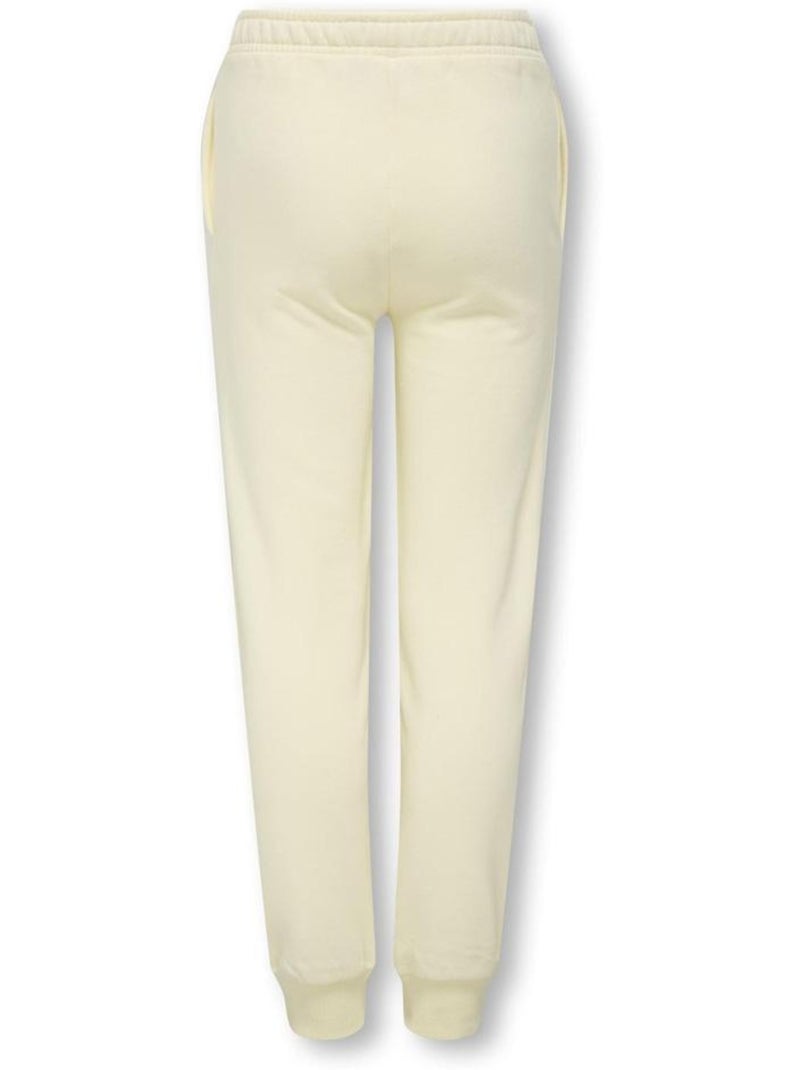 Pantaloni Tuta Jogging per Bambina Kids ONLY Beige - Kiabi
