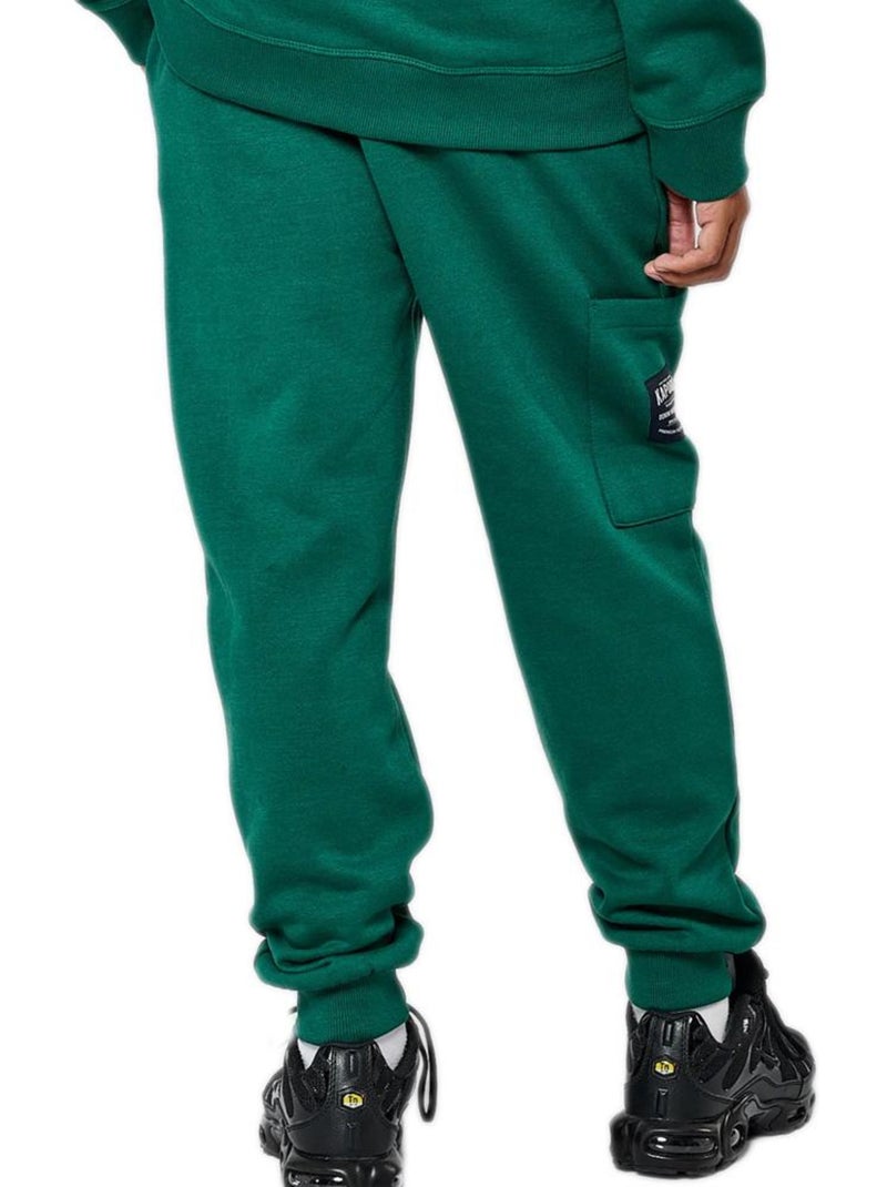 Pantaloni Tuta Kaporal per Ragazzo Verde - Kiabi