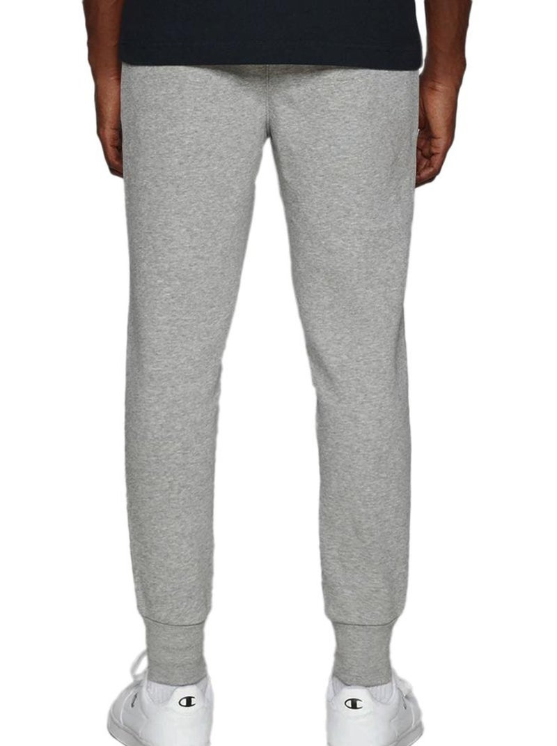 Pantaloni Tuta Uomo Kappa con Logo e Zip Grigio argentato - Kiabi
