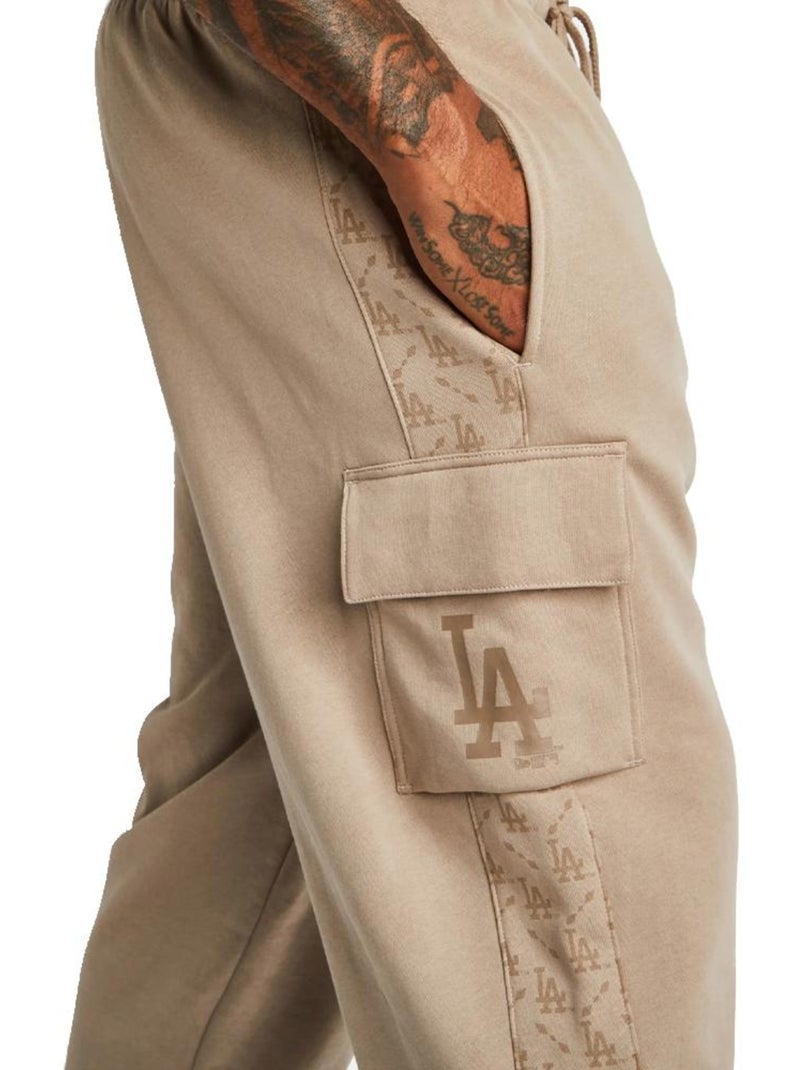 Pantaloni Tuta Uomo New Era Marrone cappuccino - Kiabi