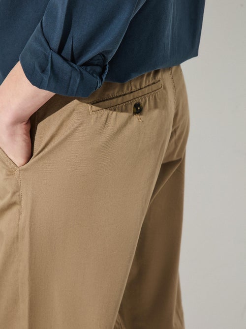 Pantaloni twill a taglia normale, MO Fashion - Kiabi