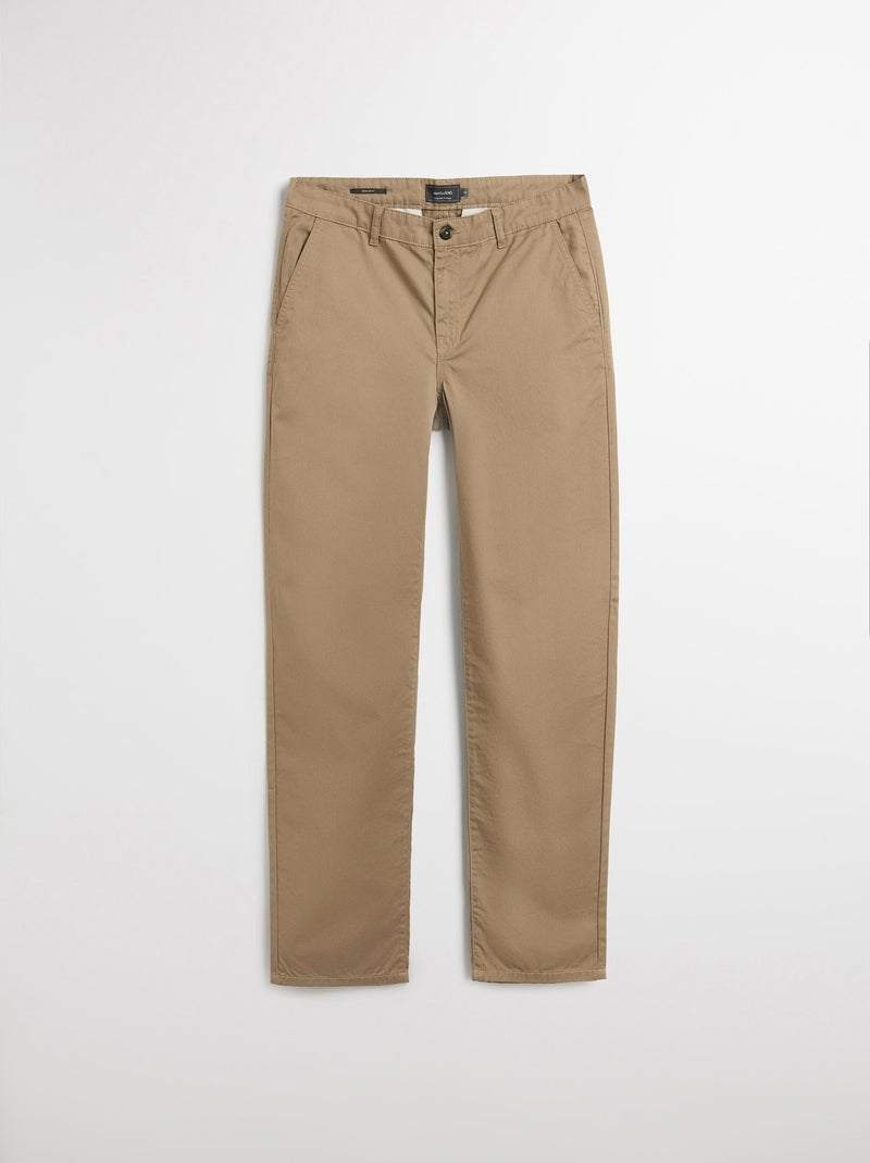 Pantaloni twill a taglia normale, MO Fashion Beige - Kiabi