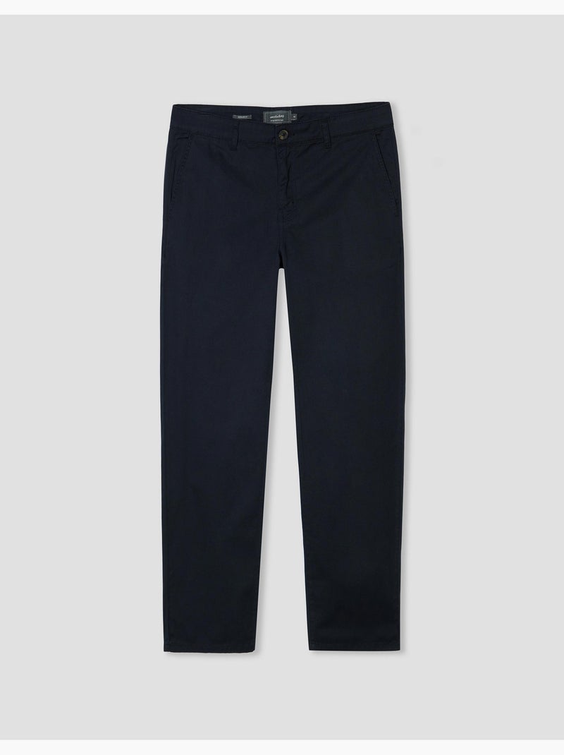 Pantaloni twill a taglia normale, MO Fashion Blu - Kiabi