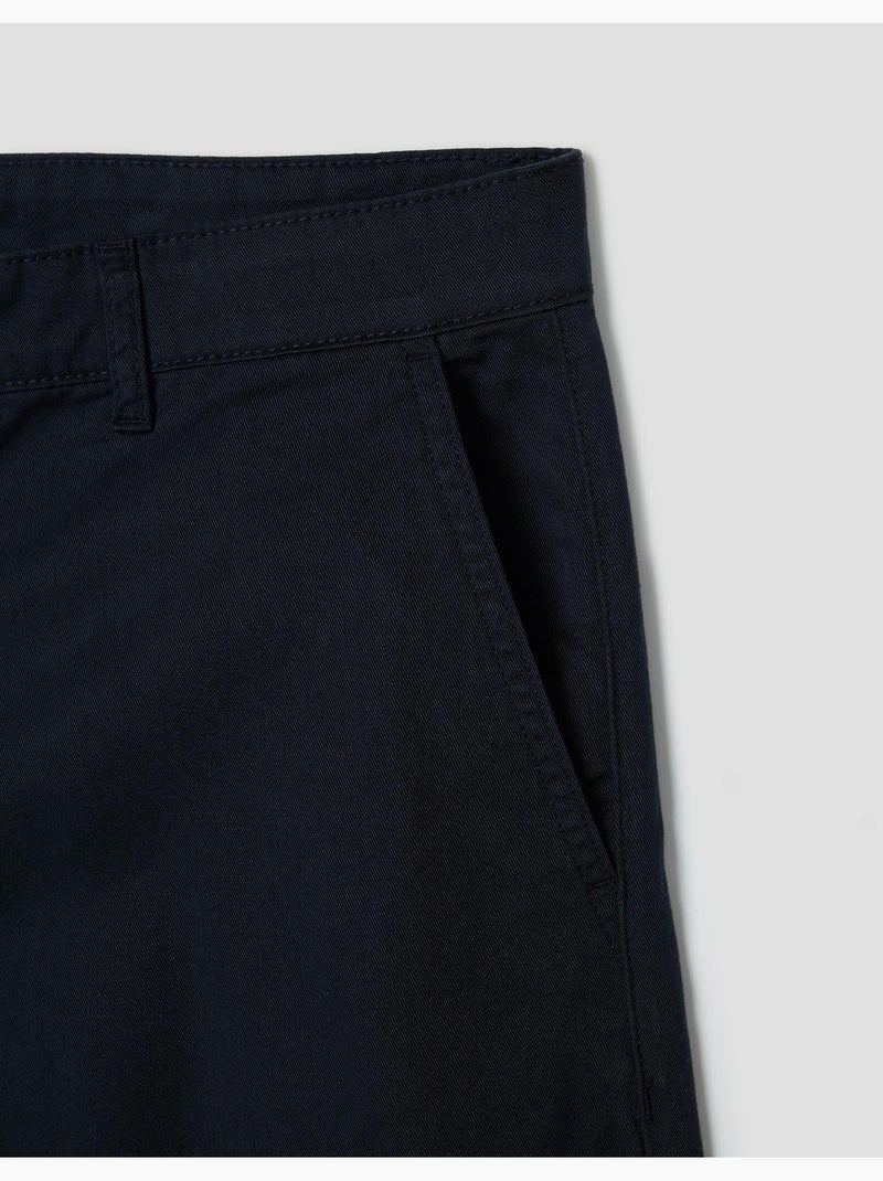 Pantaloni twill a taglia normale, MO Fashion Blu - Kiabi