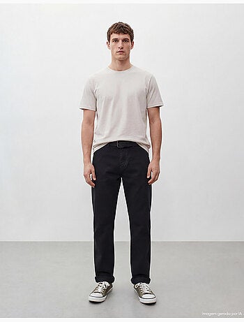 Pantaloni twill a taglia normale, MO Fashion