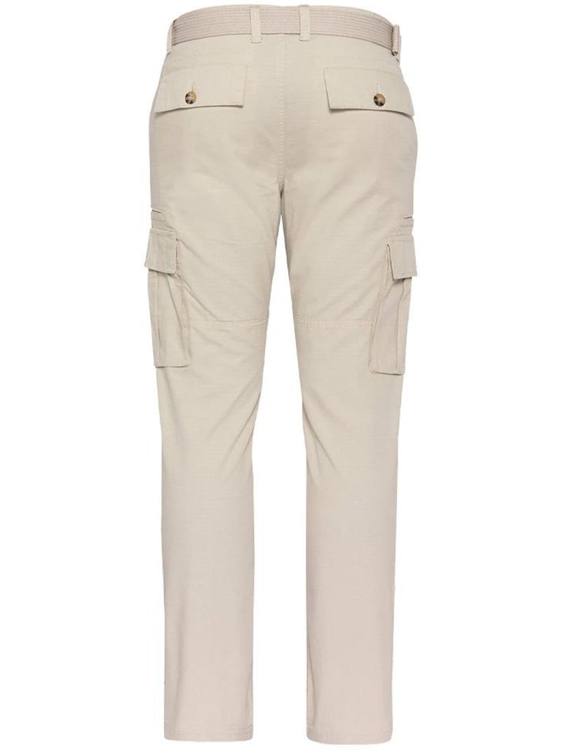 Pantaloni uomo schott fluidi Beige - Kiabi