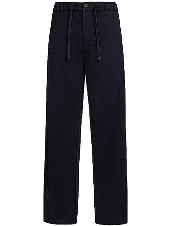 Pantaloni uomo teddy smith in lino fluido