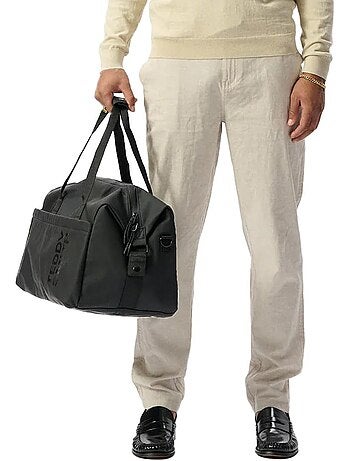 Pantaloni uomo teddy smith lino fluido