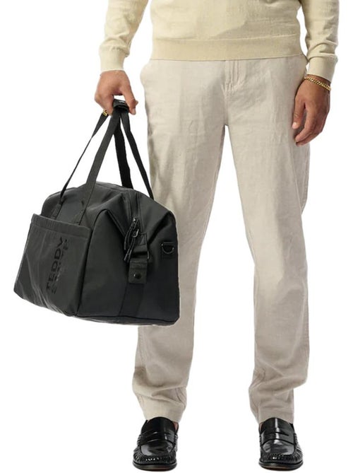 Pantaloni uomo teddy smith lino fluido - Kiabi